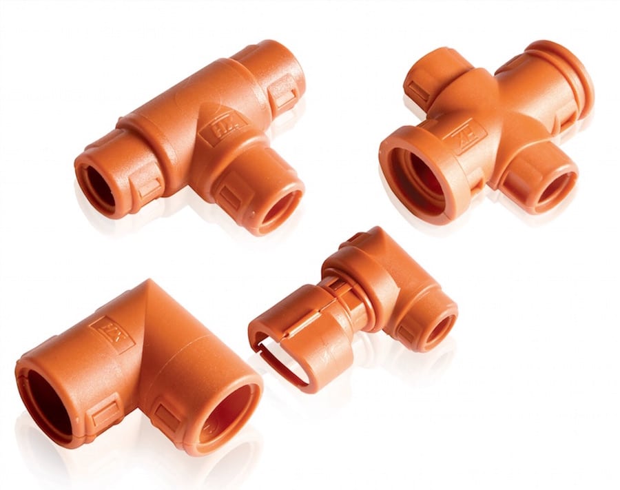 ABB Electrification Products’ Harnessflex® TempGuard™ high-temperature conduits and fittings