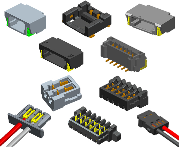 ACES Electronics offers a range of microminiature connector products for wire-to-board applications