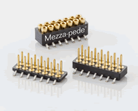 Mezza-pede® SMT Connectors from Advanced Interconnections deliver long-lasting, high-density solutions in board-to-board and cable-to-board applications exposed to harsh environmental conditions, including telecom systems.