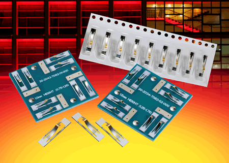 AVX 70 9155 Series ultra low-profile board-to-board cantilever beam compression contact