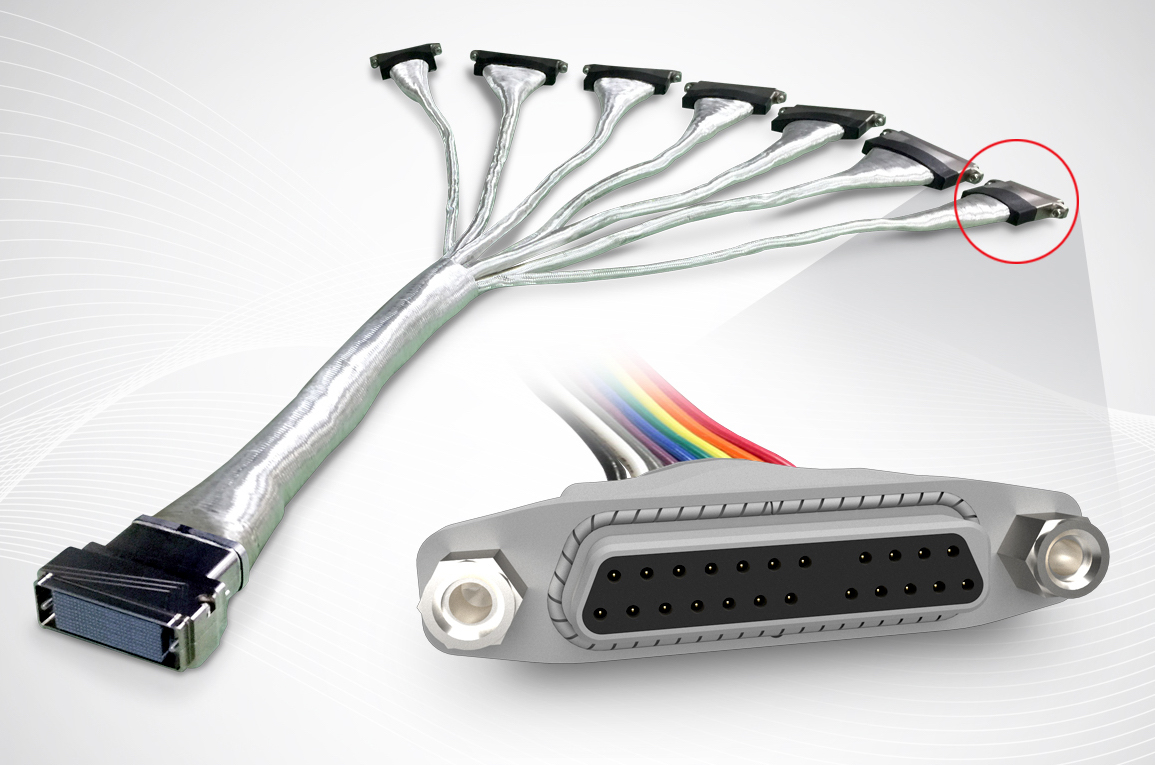 AirBorn’s microSI® ruggedized micro-D connectors and cable assemblies