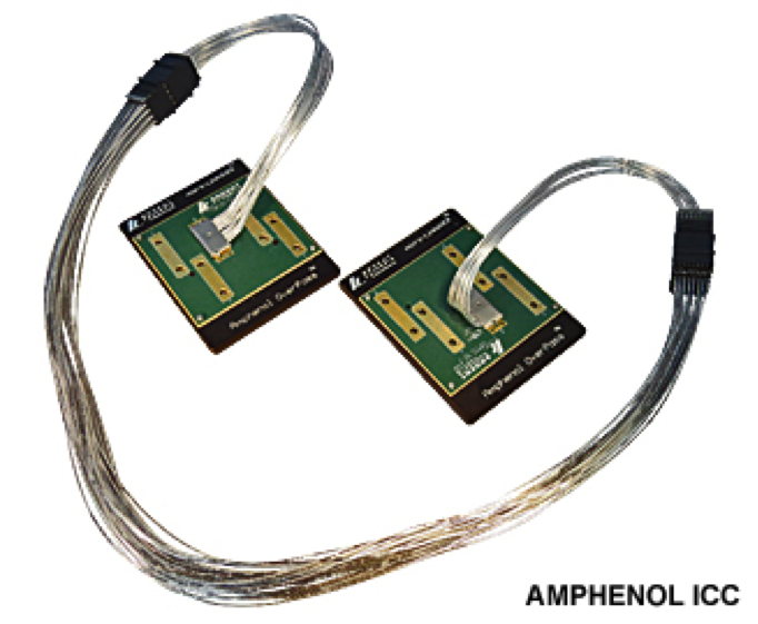 Ampehnol-ICC Micro LinkOVER board mounted connectors
