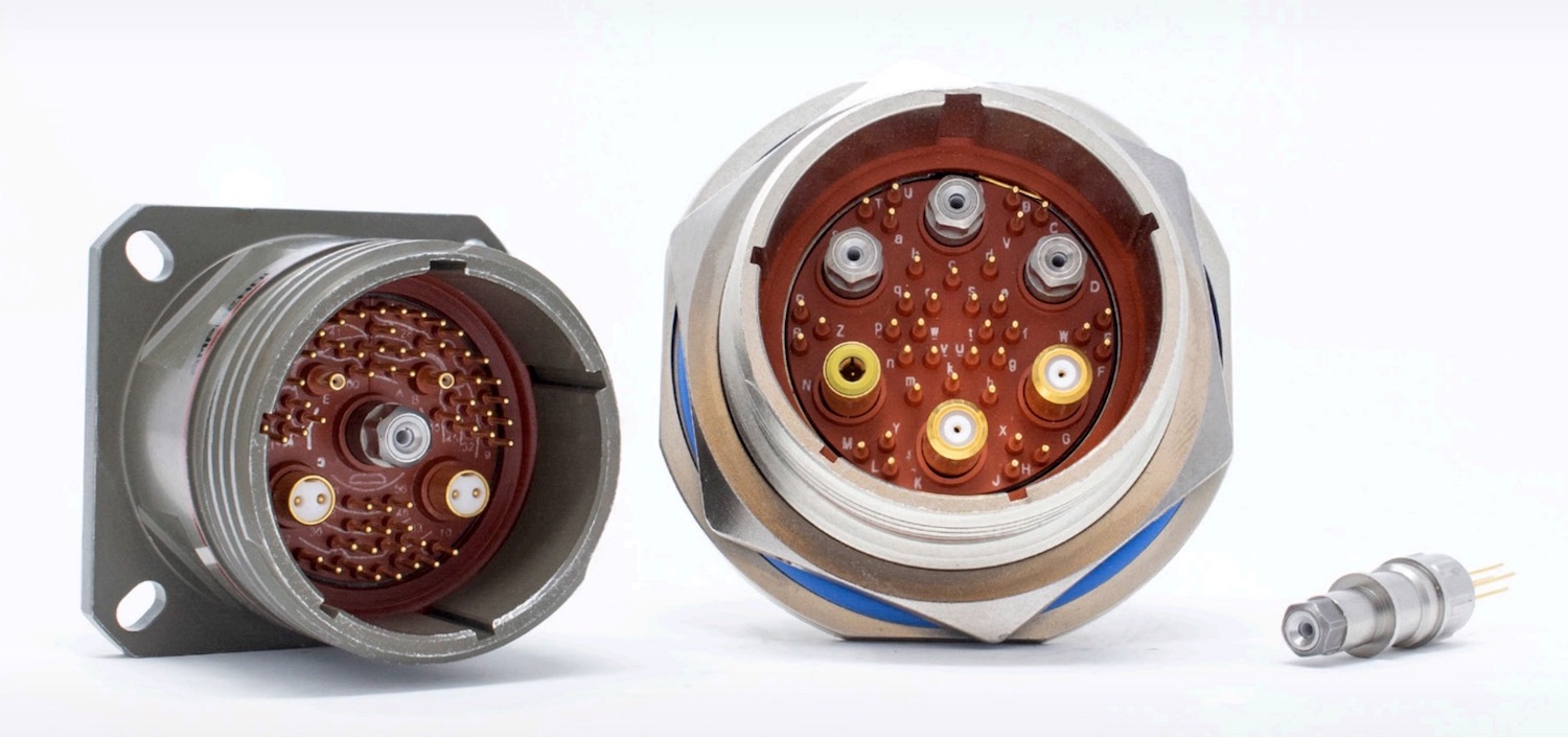 hybrid fiber and copper cable assemblies from Amphenol Aerospace