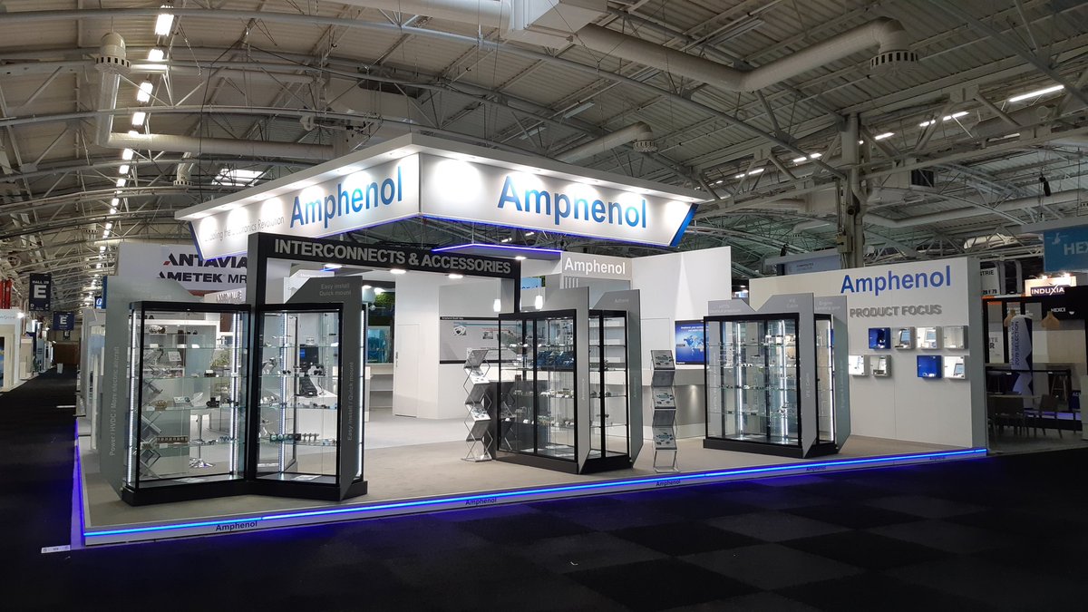 2019 Paris Air Show - Amphenol booth