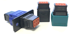 Amphenol Pcd’s rectangular SOLARIS Series connectors.