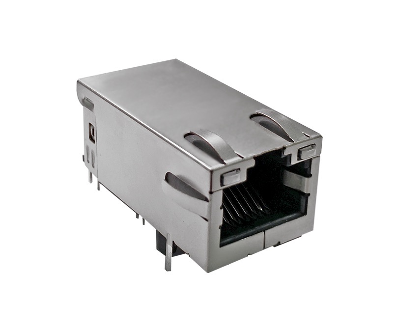 High-Speed Connector and Cable Products: Bel Magnetic Solutions’ single-port 2.5GBase-T MagJack® integrated connector modules (ICMs) combine small-form-factor RJ45 connectors with integrated Ethernet magnetics