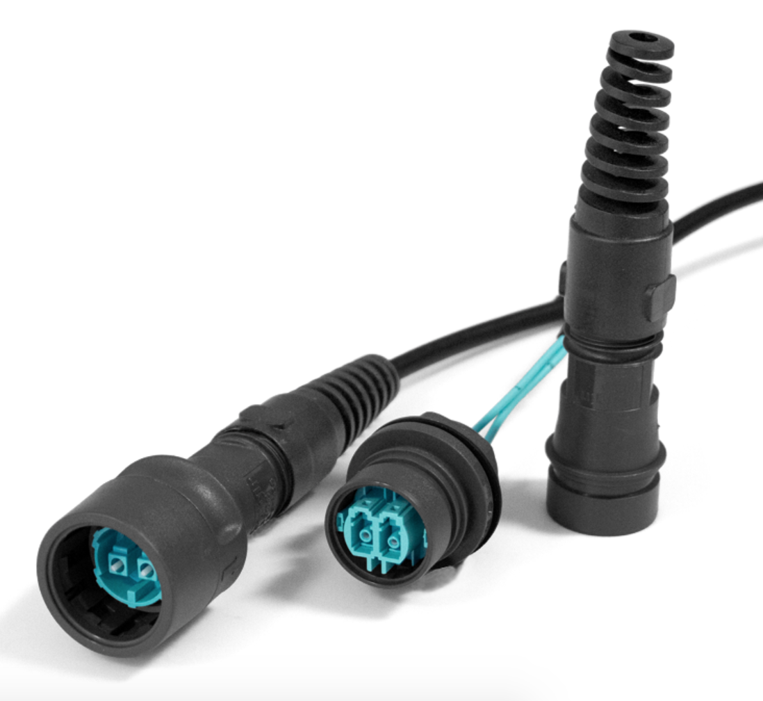 Fiber optic connectors from Bulgin