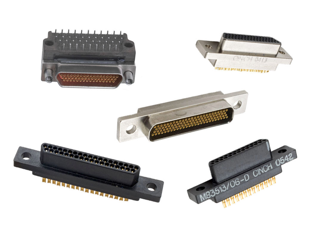 Cinch Connectivity Solutions Dura-Con Series rectangular mil-spec connector products
