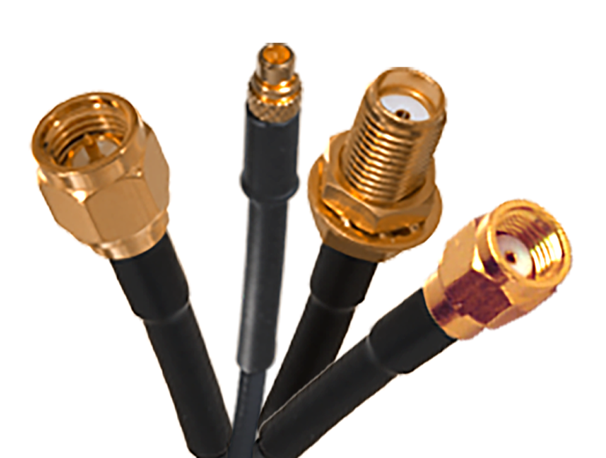 RF connectors from Cinch