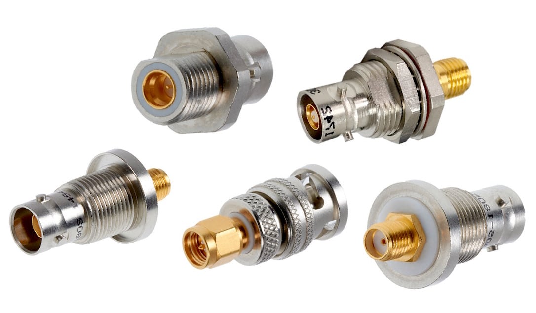 Cinch Connectivity Solutions expanded its Trompeter adapter family with new coax-to-triax adapters