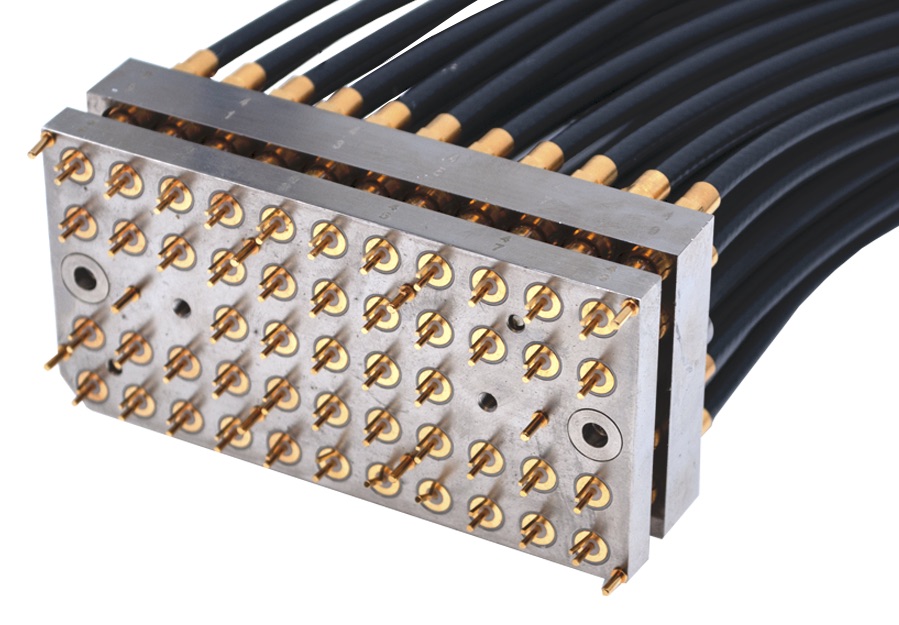 October 2019 Connector Industry News - Cinch Connectivity Solutions' Multi-Channel, Ganged Triax Assembly