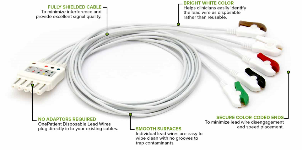 Curbell disposable leadwire