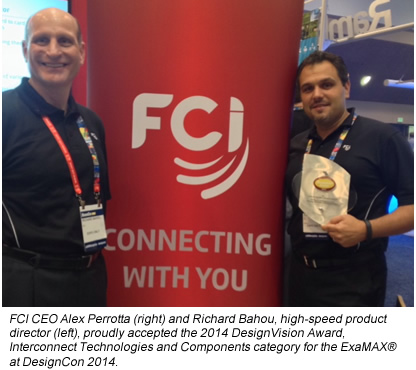 DesignCon FCI Wins DesignVision Award