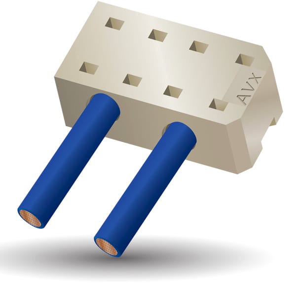 Digi-Key Electronics is now stocking AVX’s 9176-800 Series insulation displacement connectors