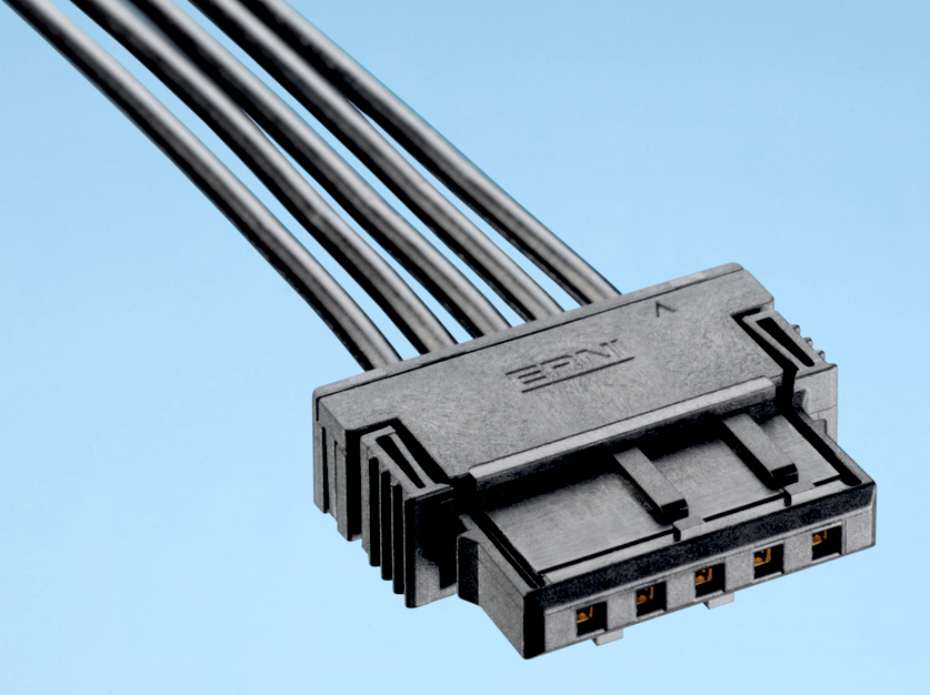 ERNI’s MaxiBridge single- and double-row cable connector system