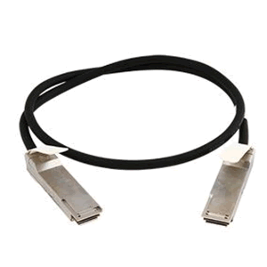 FCI's QSFP+ 40Gbase CR4 cable assembly