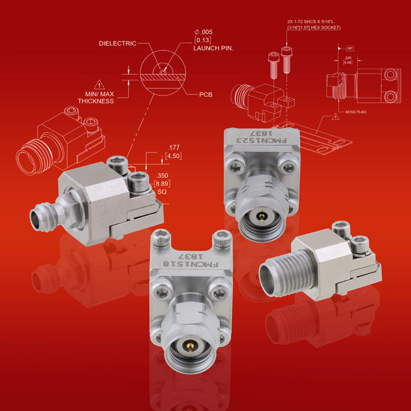 New Connector and Cable Products: April 2019 – Part II: Fairview High-Speed end launch connectors