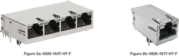Ethernet connectors from BelFuse