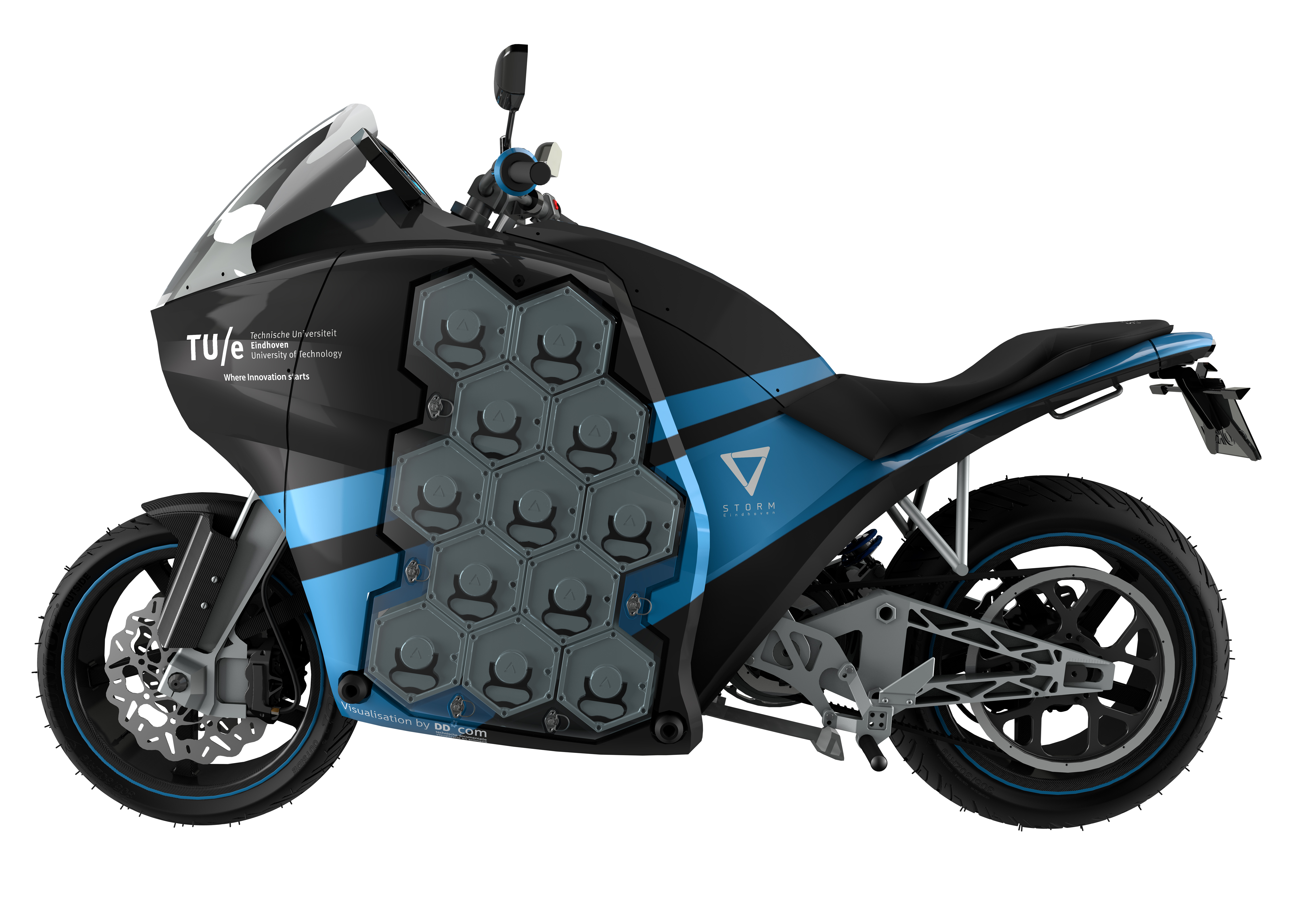 TE and Storm partner on electric motorcycle battery pack