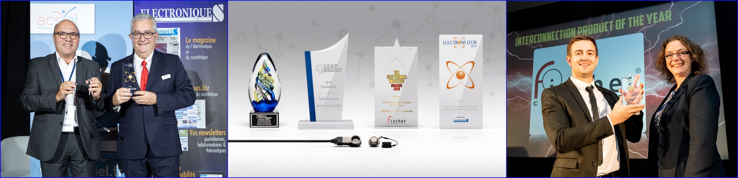 August 2019 Connector Industry News - Fischer Connectors LP360 Awards