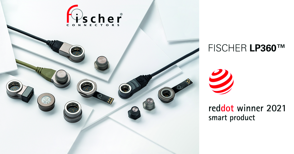 Fischer Connectors receives Red Dot product design award