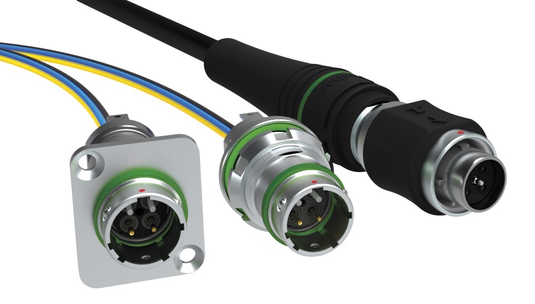 Fiber optic connectors from Fischer