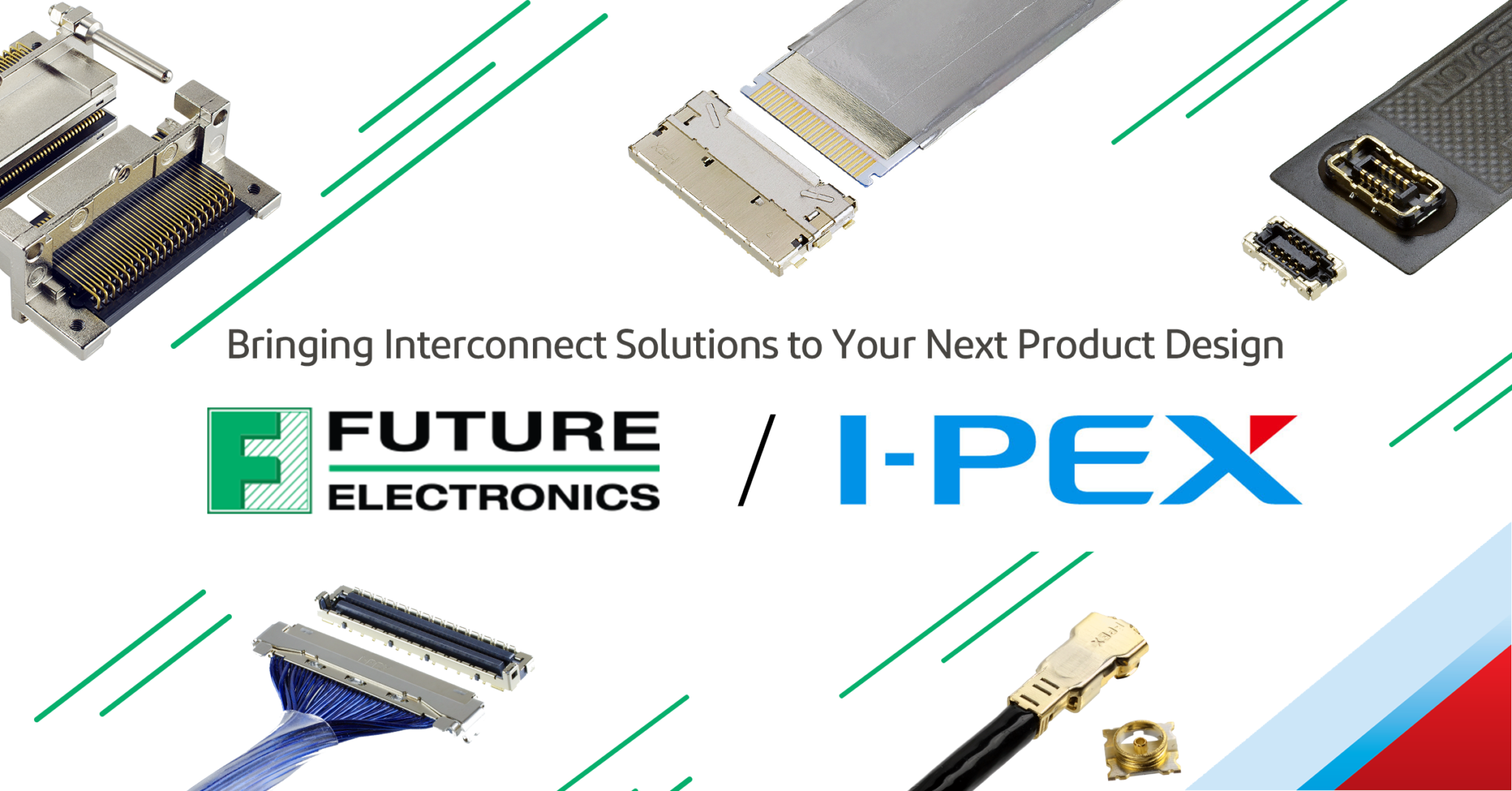 I-PEX partners with Future Electronics