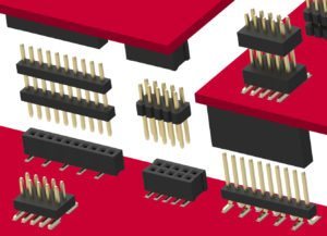 GCT’s BC Series 1mm-pitch board-to-board connectors