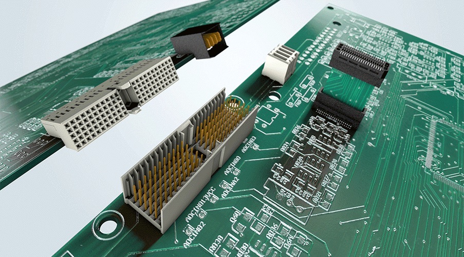 backplane connectors from HARTING har-bus series