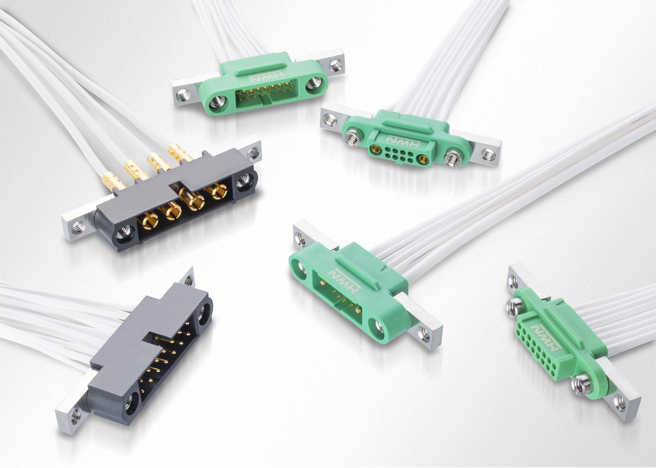 Harwin Datamate and Gecko series connectors