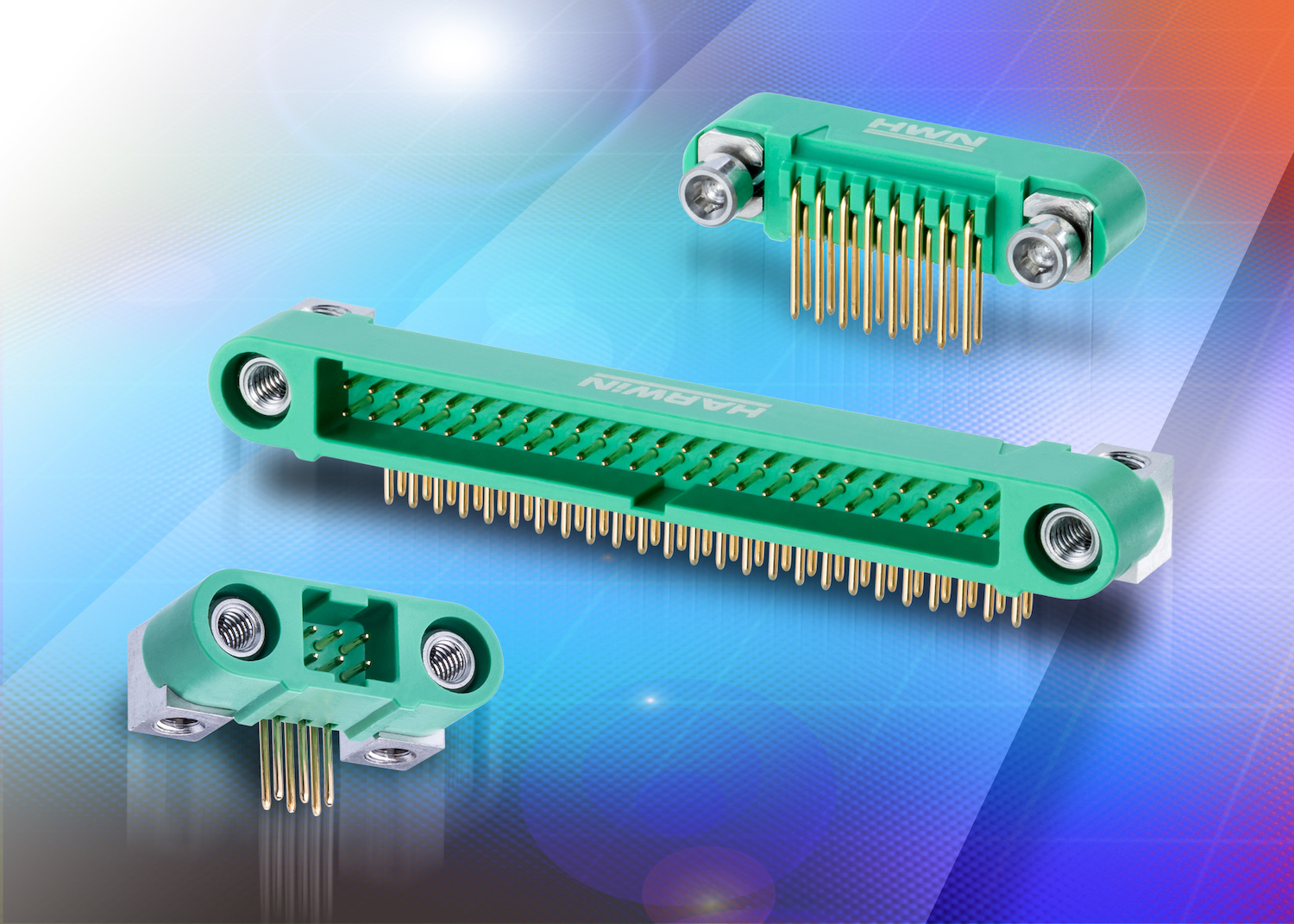 commercial space connectors from Harwin