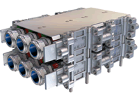 Heilind Electronics offers the Stäubli RailwayLine Modular Power Connector MPC and Modular CombiTac System