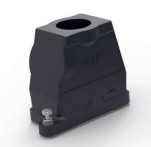 Heilind Electronics stocks TE Connectivity’s heavy-duty connector IP68 anti-corrosion hoods and housings.