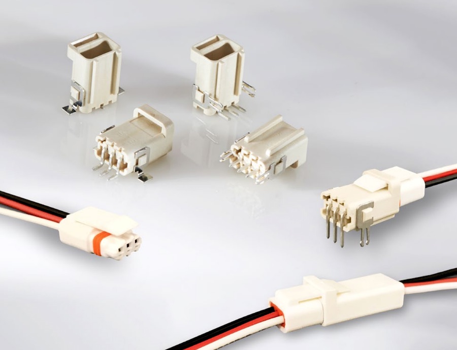 Wire-to-board connector products: Heilind Electronics stocks TE Connectivity’s Miniature SlimSeal Connectors