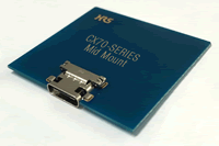 Hirose’s CX70 Series USB 3.1 Gen1 Type-C mid-mount connectors