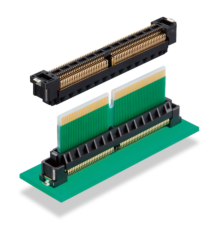 New Connectivity Products: October 2019 - Hirose FX27 Series high-speed card-edge connectors