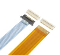 I-PEX Connectors’ DW5 two-way FPC and discrete wire connectors