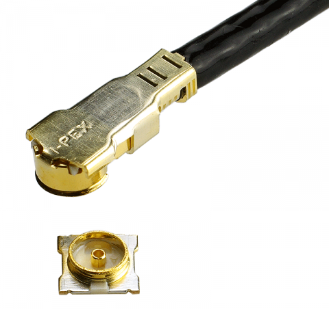RF coaxial connectors from I-PEX