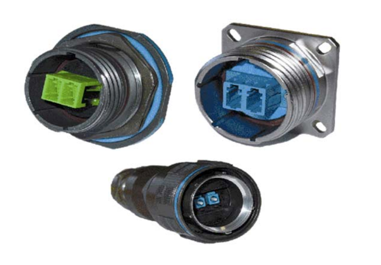 Fiber optic connectors from Amphenol