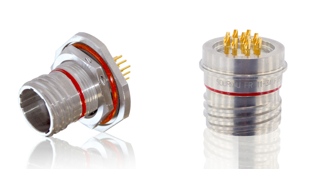  circular mil-spec connector products from Souriau