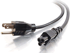 IEC 320 C5 polarized power connector