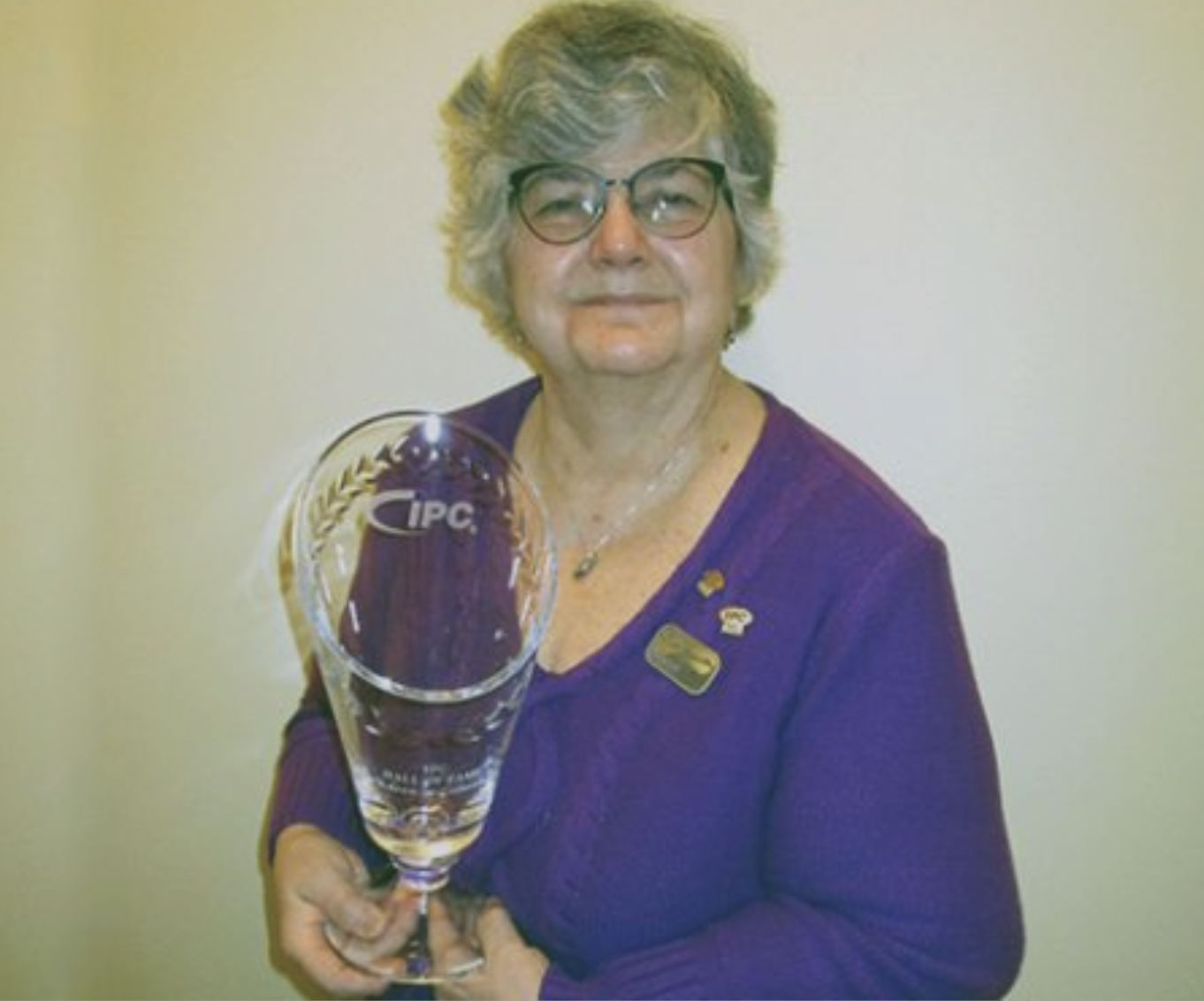 IPC award to Karen McConnell