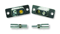 ITT Cannon’s compact, lightweight Combo-D connectors with high-efficiency power (HEP) contacts