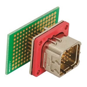 ITT Cannon's new RPR EN4165-style modular rectangular connector delivers both power and signal,