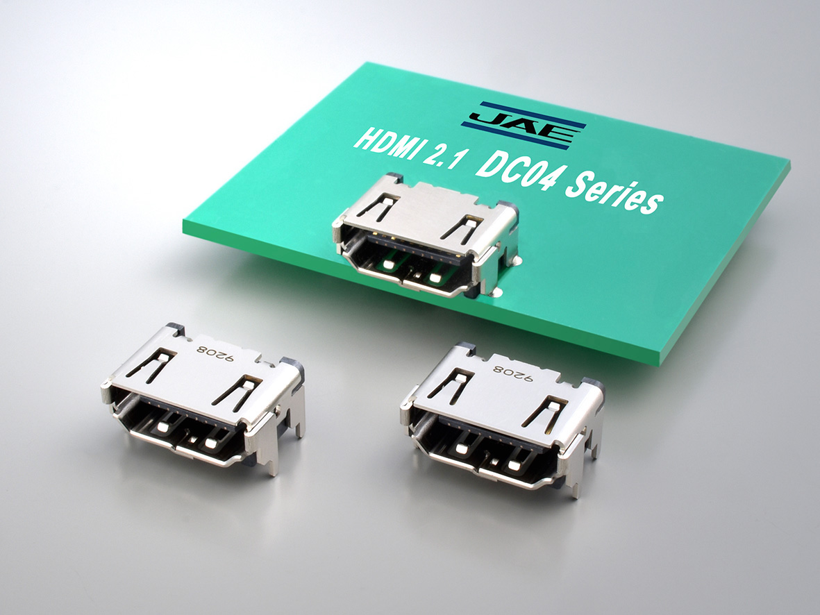 JAE Electronics DC04 Series HDMI consumer connectors