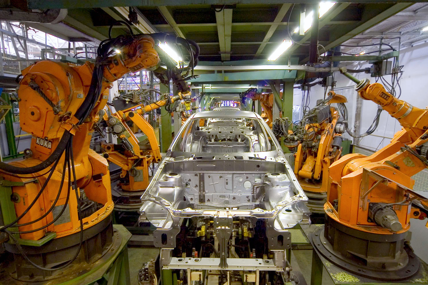 Automotive assembly robots