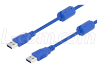 L-com also released a new line of USB 2.0 and USB 3.0 cable assemblies with ferrite beads