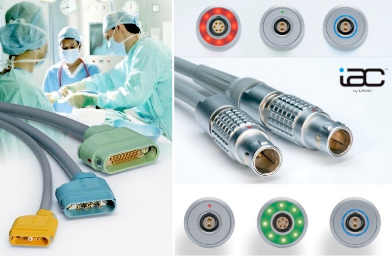 medical connectivity products from LEMO