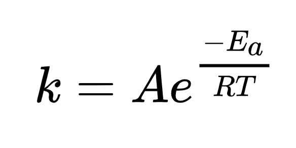 Arrhenius equation