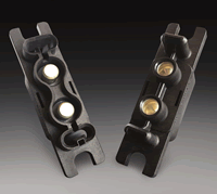 Methode Power Solutions Group’s new MDUAL™ two-position, high-power, blind-mate connectors